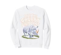Save the Chubby Unicorns Funny Rhino Shirt Sweatshirt