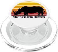 Save the Chubby Unicorns PopSockets PopGrip for MagSafe