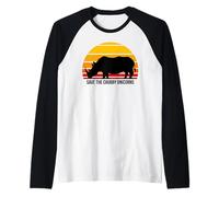 Save the Chubby Unicorns Raglan Baseball Tee
