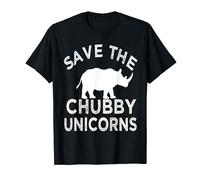 Save The Chubby Unicorns rhino funny T-Shirt
