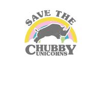 Save The Chubby Unicorns Women's T-Shirt - White - XXL - White