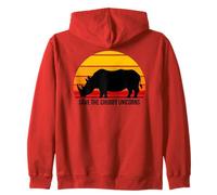 Save the Chubby Unicorns Zip Hoodie