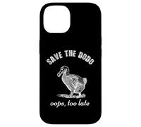 Save The Dodo Extinct Dodo Bird Ornithology Case for iPhone 14