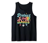Save The Dolls Proud Trans Ally LGBTQ Support Mens Womens Tank Top