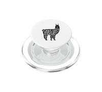 Save The Drama For Your Llama Funny Llama Lover PopSockets PopGrip for MagSafe