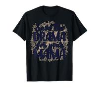 Save The Drama for Your Mama Floral Quote Graphic Design T-Shirt