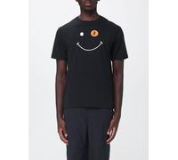 SAVE THE DUCK Cotton Crewneck T-shirt with Contrasting Front Logo by - Size: S - male