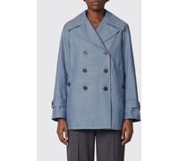 SAVE THE DUCK Double-Breasted Knee-Length Trench Coat in Nylon and Cotton - Size: 1 - female