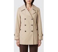 SAVE THE DUCK Double-Breasted Trench Coat - Size: 4 - female