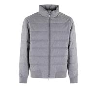 Save The Duck Herbie flannel-textured padded jacket - Grey XXL
