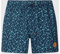 SAVE THE DUCK Printed Polyester Jogging Shorts - Size: 10 - male