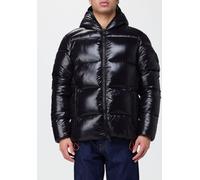 SAVE THE DUCK Short Quilted Nylon Puffer Jacket with Hood and Zip Closure - Size: XL - male