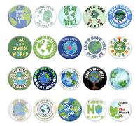 Save the Earth Brooch Pins THERE IS NO PLANET B Pins Save the Planet 4.4 cm MAKE EARTH GREAT AGAIN Pinback Buttons