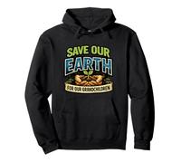 Save The Earth for Our Kids | Earth Day Conservation Gift Pullover Hoodie