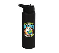 Save The Earth It's The Only Planet That Has Cats Earth Day Stainless Steel Insulated Water Bottle