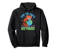 Save The Earth It's The Only Planet That Has Red Pandas Pullover Hoodie