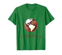 Save The Earth, It's The Only Planet with Chocolate T-Shirt, Men, Kelly Green, 3X-Large