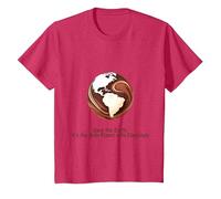 Save the Earth, It's the Only Planet with Chocolate T-Shirt, Youth, Red Heather, 4T