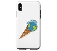 Save The Earth, Only Place With Ice Cream, Peace No planet B Case for iPhone XS Max