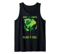 Save The Earth, Plant a Tree - Peace, Animals, Environment Tank Top