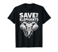 Save the Elephants Elephant Rescue Extinction T-Shirt