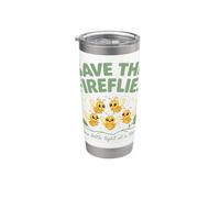 Save The Fireflies Fire Fly Firefly Kids Lightning Bugs Stainless Steel Insulated Tumbler