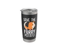 Save The Furry Potato Funny Guinea Pig Lover Stainless Steel Insulated Tumbler