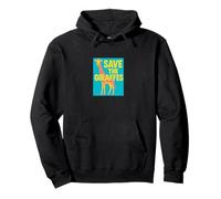 Save the Giraffes Wildlife Conservation Safari Nature Pullover Hoodie