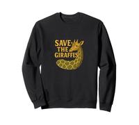 Save the Giraffes Wildlife Conservation Safari Nature Sweatshirt