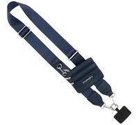 Save the Girls Phone Strap with Zippered Wallet Pouch - Green, Compatible with Smartphones, Polyester, Lanyard Case Type, Special Feature: Zippered Wallet Pouch for Cards, Cash, and Small Items