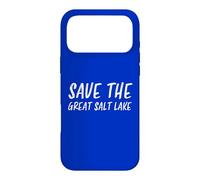 Save The Great Salt Lake Utah Water Conservation Toxic Dust Case for iPhone 17 Pro Max