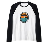 Save The Great Salt Lake Utah's Natural Wonder Conservation Raglan Baseball Tee