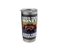 Save The Honey Badger Stainless Steel Insulated Tumbler