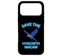 Save The Hyacinth Macaw Cute Exotic Bird Case for iPhone 17 Pro Max