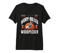 Save The Ivory-Billed Woodpecker Birdwatching Birdwatcher Premium T-Shirt