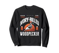 Save The Ivory-Billed Woodpecker Birdwatching Birdwatcher Sweatshirt
