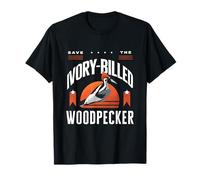 Save The Ivory-Billed Woodpecker Birdwatching Birdwatcher T-Shirt