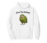 Save The Kakapo, nocturnal flightless parrot of New Zealand Pullover Hoodie