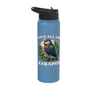 Save The Kakapo Stainless Steel Insulated Water Bottle