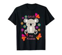 Save the Koalas Pray for Australia Strong Koala Lovers T-Shirt
