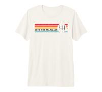 Save The Manuals 6 Speed Manual Transmission Three Pedals Premium T-Shirt