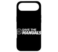 Save The Manuals Stick Shift Car Lover Manual Car Driver Case for iPhone Air