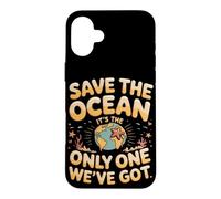 Save the Ocean It's the Only One We've Got Starfish Case for iPhone 16 Plus