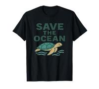Save the Ocean - Sea Turtle Eco Awareness Tee T-Shirt