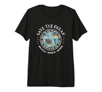 Save The Ocean T Shirt - Keep The Sea Plastic Free Turtle Premium T-Shirt