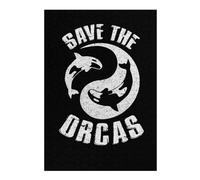 Save The Orcas Orca Killer Wooden Picture Puzzle for Adults, 300 PCS