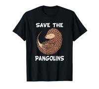 Save The Pangolins Cute Pangolin Gift for Men Women Kids T-Shirt
