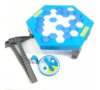Save The Penguin On Ice Game Break Ice Block Hammer Penguin Trap Toys Kids Puzzle Table Knock Block