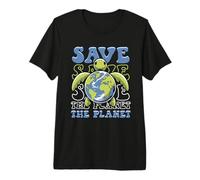 Save The Planet Earth Day Turtle Conservation Premium T-Shirt
