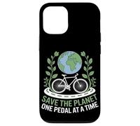 Save the Planet One Pedal at a Time Bike Commuting Case for iPhone 12/12 Pro